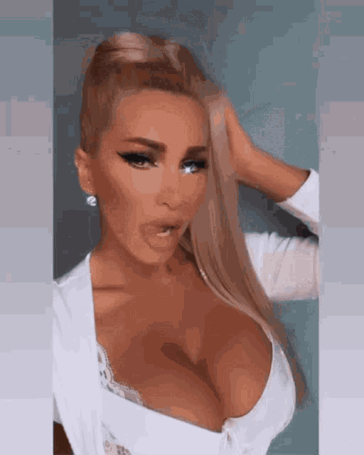Blonde Bimbo GIF