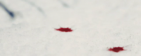 Blood Snow GIF