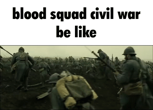 Blood Squad Civil War GIF. This 498 x 360 animated GIF is part of our firing squad collection. Created by cooper323232. View the original animation, share…