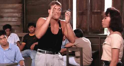 Bloodsport Jean Claude Van Damme GIF. This 498 x 268 animated GIF is part of our jean claude van damme bailando collection. Related themes include dance…
