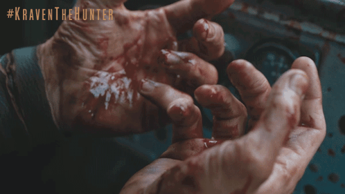 Bloody Hands Kraven The Hunter GIF