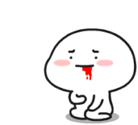 Bloody Speechless Sticker