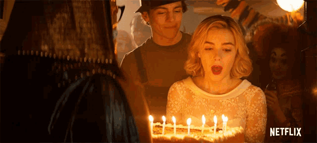 Blow Out Sabrina Spellman GIF