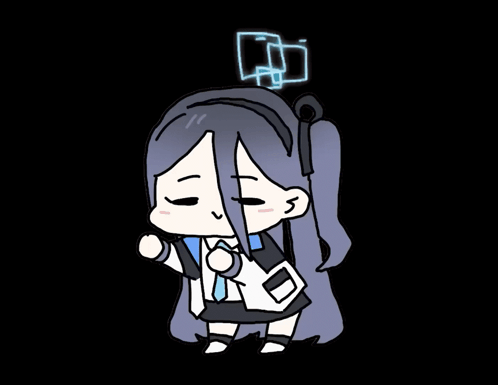 Blue Archive Tendou Aris GIF