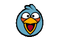Blue Bird Sticker