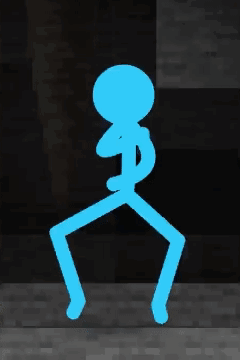 Blue Blue Stick Figure GIF. This 240 x 360 animated GIF is part of our stickman collection. Related themes include blue, dance. Created by brennanian. View…