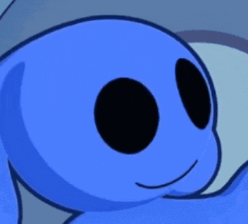 Blue Bunny Mat GIF