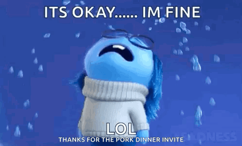Blue Cry GIF