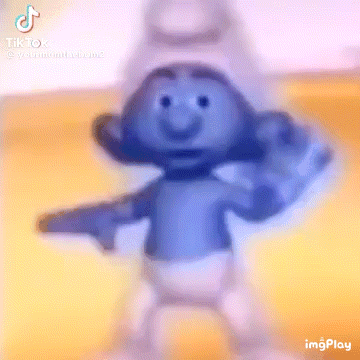 Blue Crying GIF