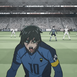 Blue Lock Rin Itoshi GIF