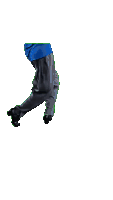 Blue Shirt Dancing Guy Moves We Hitting This Summer Sticker
