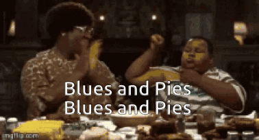 Blues And Pies GIF. This 378 x 204 animated GIF is part of our nutty professor hercules collection. Created by AyePeeKay. View the original animation, share…