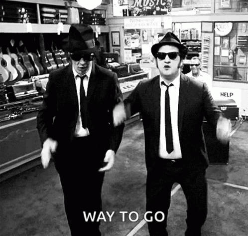 Blues Brothers GIF. This 498 x 473 animated GIF is part of our way to go collection. Related themes include dance. Created by majorp608. View the original…
