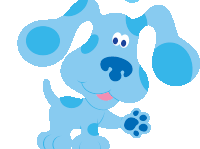 Blues Clues Dog Sticker