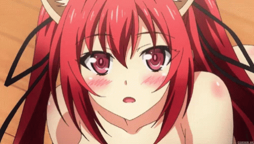 Blushes Girl GIF. This 498 x 282 animated GIF is part of our testament of sister new devil collection. Related themes include anime. Created by…