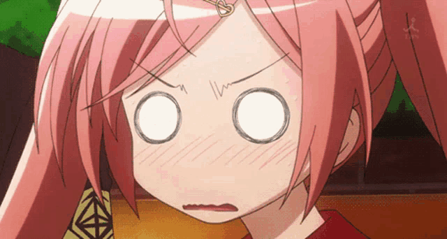 Blushing Anime Girl GIF