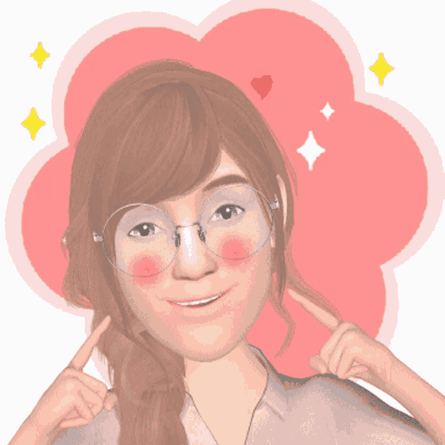 Blushing GIF