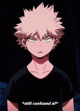 Bnha Confused GIF
