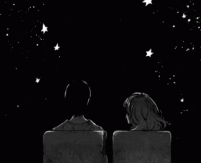 Boa Noite Coração / Amor / Apaixonado / Boa Noite Carinhoso / Céu Estrelado GIF