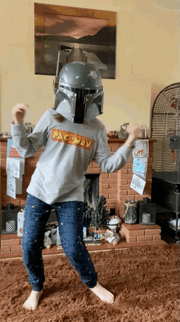 Boba Fett Dance Young Boba Fett GIF