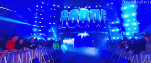 Bobby Roode Entrance GIF