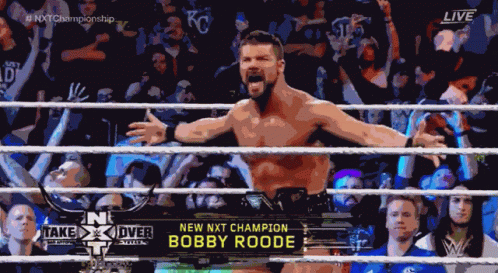 Bobby Roode New Champion GIF