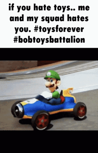 Bobtoys Toysforever GIF. This 319 x 498 animated GIF is part of our luigi death stare collection. Related themes include death stare, mario, middle finger…
