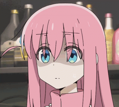 Bocchi The Rock Bocchi The Rock Awkward GIF