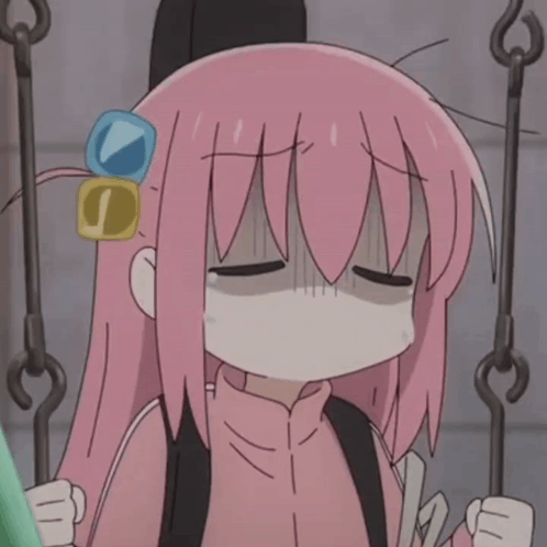 Bocchi The Rock Crying GIF