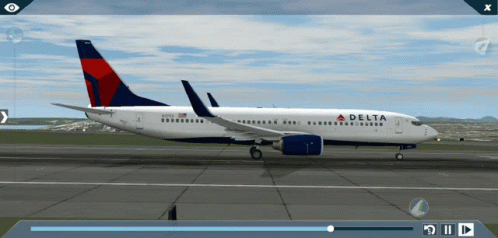 Boeing737 Delta Airlines GIF