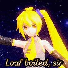 Boiling My Loaf Akita Neru GIF