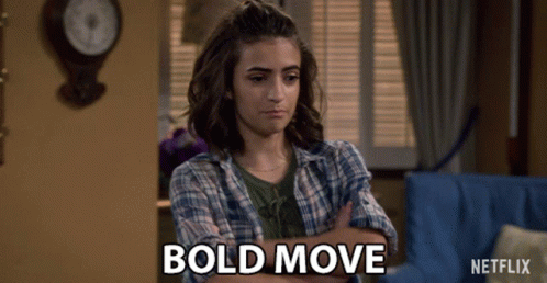 Bold Move Arms Crossed GIF. This 498 x 258 animated GIF is part of our thats a bold strategy cotton collection. Created by fullerhouse. View the original…