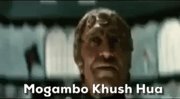 Bollywood Mogambo Khush Hua GIF. This 364 x 200 animated GIF is part of our mogambo khush hua collection. Related themes include happy. Created by…