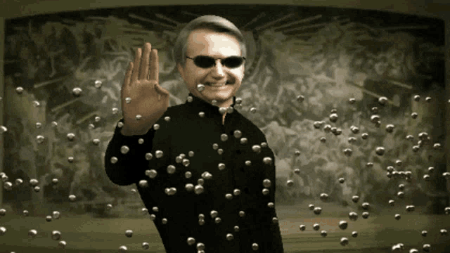 Bolsonaro Matrix GIF