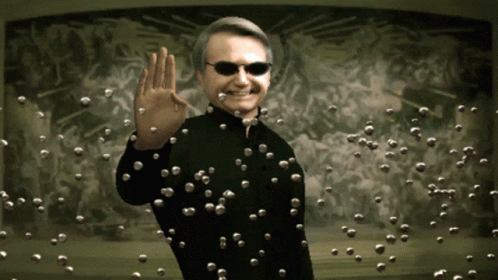Bolsonaro Matrix GIF