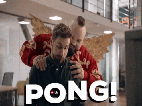 Bombardierul Pazitor Pong GIF