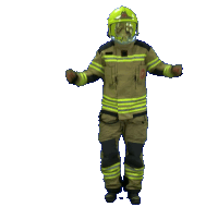Bombera Bombero Sticker