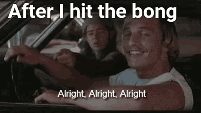 Bong Matthew Mcconaughey GIF