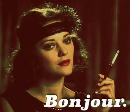 Bonjour French GIF
