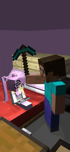 Bonk Minecraft GIF