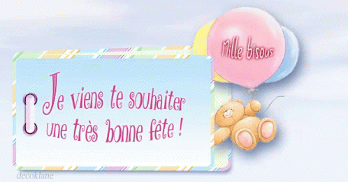 Bonne Fête GIF