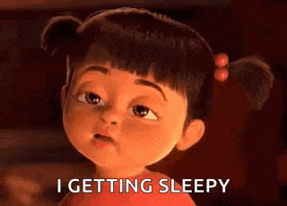 Boo Sleepy GIF