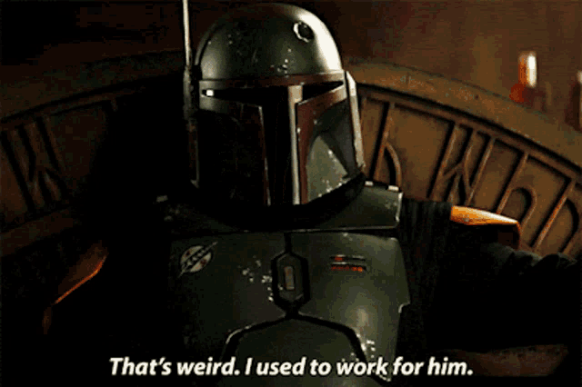 Book Of Boba Fett Thats Weird GIF