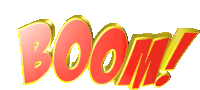 Boom Explode Sticker