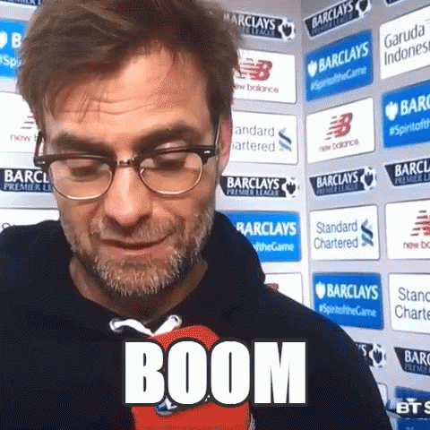Boom Klopp GIF