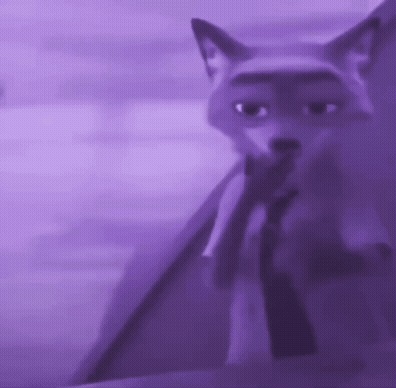 Bora Nick Wilde Nick Wilde Scuba GIF. This 396 x 388 animated GIF is part of our purple collection. Related themes include bts. Created by girlslikehobi…