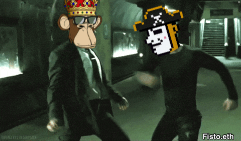 Bored Ape Mutant Ape GIF