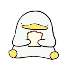 Bored Duck Sticker