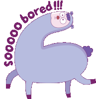 Bored Llama Sticker