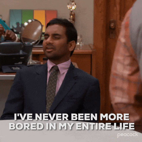 Bored GIF